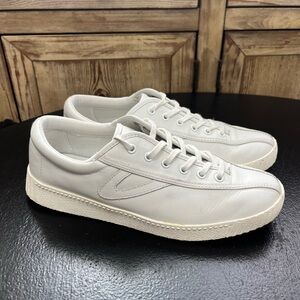 Tretorn Nylite Plus White Leather Sneakers Women’s Size 8